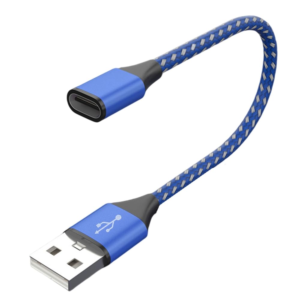 Tsophreniq USB C Female to USB Male Adapter Type C to USB 2.0 Cable Data Transfer Converter Adapter for Phone