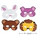 Fun Express Child Size Foam Animal Masks for Party (1 Dozen) Apparel Accessories, Costume Accessories, Zoo Party Masks