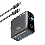 Anker Laptop Charger, 140W MAX USB C Charger, 4-Port Multi-Device Fast Charging, Advanced GaN Power Adapter, Intuitive Touch Controls, for MacBook, iPhone 17/16 Series, Samsung Galaxy, Pixel, and More