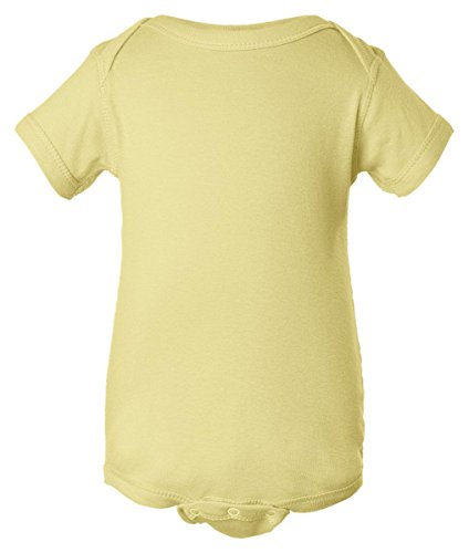 Rabbit Skins Baby-girls Rib Lap Shoulder Creeper