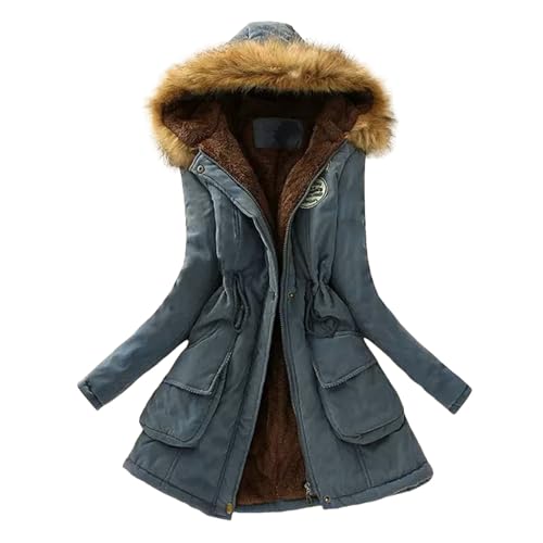 Manteaux d'hiver pour femmes grande taille veste rembourrée zippée