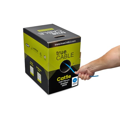 Cable Ethernet trueCABLE Cat5e FTP 305 m Azul miniatura 3