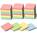 Sticky Notes 3x3 Inches, 28 Pack Colored Self-Sticky Notes Pad, 100 Sheets/Pad, 4 Colors