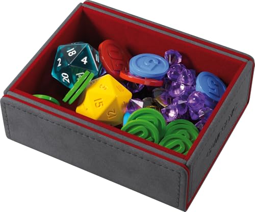 Gamegenic Token Keep Gray/Red - Scatola Porta Tessere - 5