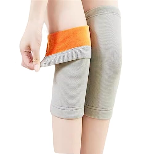 NRFJFOP Knee Pads For Men And Women To Keep Warm. Thickened Joint Sleeves For Winter Plush Protection