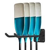 Kayak Storage | Carbon Steel Large Capacity Holder, Wall Organizer for Surfboard, Garage, for Home Living Room Balcony Apartment Garage Skiing Paddle Surf Canoe Board Wakebo
