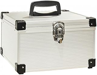 Neo Aluminium CD or DVD Storage Box with sleeves holds upto 300 disks