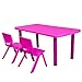 Produktbild GYiYi Kids Activity Table Set, Esstisch/Schreibtisch/Spieltisch Für Kinder, Eine Vielzahl Von Farben Zur Auswahl, Tische Und Stühle Für Die FrüHkindliche Bildung