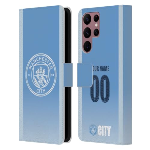Coque Samsung S22 Ultra Man City, étui portefeuille en cuir protégeant votre écran au quotidien