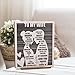 Mothers Day To My Wife Plaque | Valentines Romantic Gifts for Wife from Husband, Rustic Love Sign for Wife's Birthday, Wedding Anniversary, Christmas & Just Because