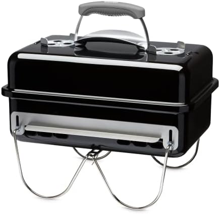 Weber Go-Anywhere Przenośny Grill, Czarny, 60 x 38 x 55 cm