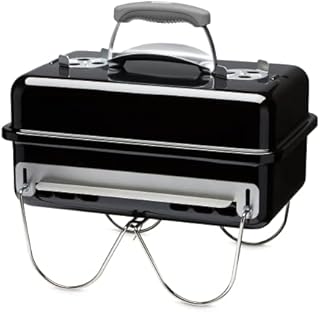 Weber Go-Anywhere Przenośny Grill, Czarny, 60 x 38 x 55 cm