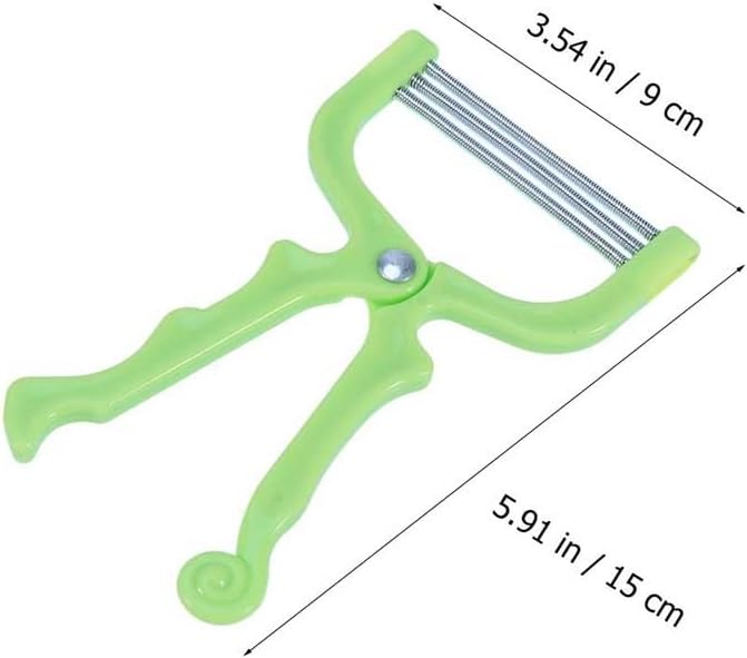 6Pcs Manual Facial Hair Removers Spring Threading Epilators for Upper Lip Chin Cheeks Neck Beauty Tools for Women