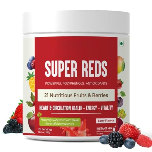 VK Su.per Red.s (250 g) 21 Nutritious Fruits Berries &