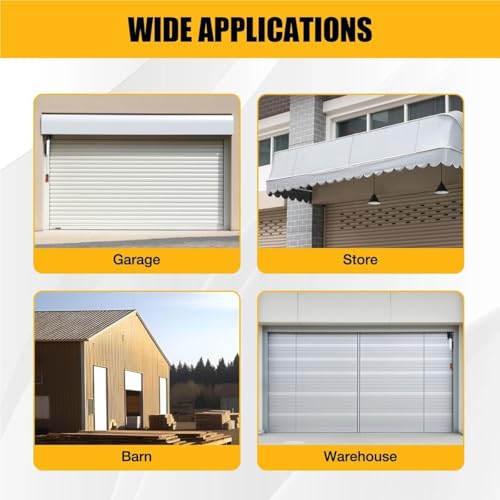 Abridor automático de puerta enrollable de garaje de 800N y automatismo de persianas 7