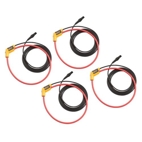 Fluke I17XX-FLEX3000/4PK iFlexi Current Clamp, 24 in. Circumference, 3000A, 4-Pack
