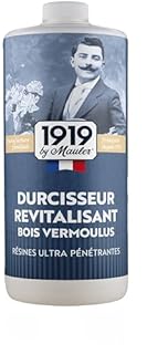 MAULER - Durcisseur bois vermoulu & pourri phase solvant - 0,5L - Solvant Ultra pénétrant - Redonne de la solidité aux bois attaqués et vétustes