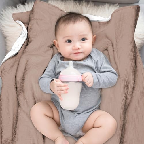Dayeeball Y0015 Baby Muslin Blankets, Cotton Crib Blankets For Toddlers, Soft Newborn Blankets For Unisex Girls And Boys, Super Soft Nursery thumb #6
