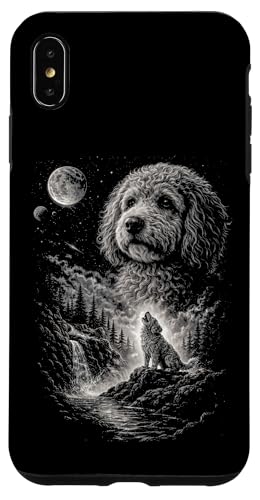 Goldendoodle ���̖�Ƀn�E�����O ���B���e�[�W 90�N�� �������� �X�}�z�P�[�X iPhone XS Max �p