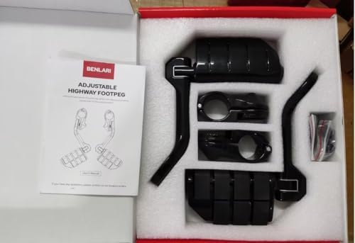 Benlari Highway Pegs,1.25" Motorcycle Footpegs Highway 304
