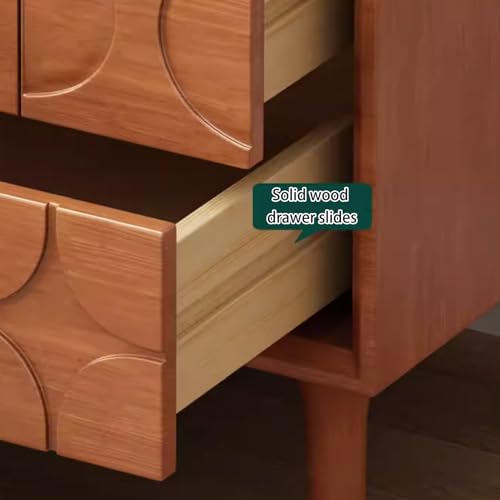 Table d'appoint en bois massif pour optimiser le rangement de la chambre - 6