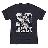 500 LEVEL Aaron Judge Tribute Kids T-Shirt (Tri Navy, YL)