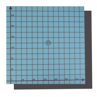 WZCXYX 3D Printer Accessories Consumables Magnetic Hot Bed Sticker Magnetic Platform Flexible Film(Size:300mm*300mm)