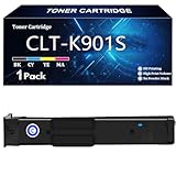 Nom du Produit : Cartouche de toner compatible avec les modèles CLT-K901S, CLT-C901S, CLT-Y901S et CLT-M901S (avec puce).