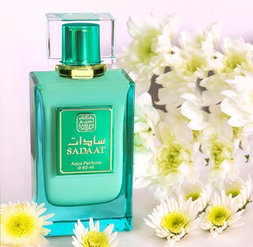 Image of NASEEM Sadaat Aqua Perfume 80ml - A Fresh and Elegant Eau De Parfum for Men & Women - Features a Subtle Tone with Long-Lasting Fragrance Perfect Special Occasions