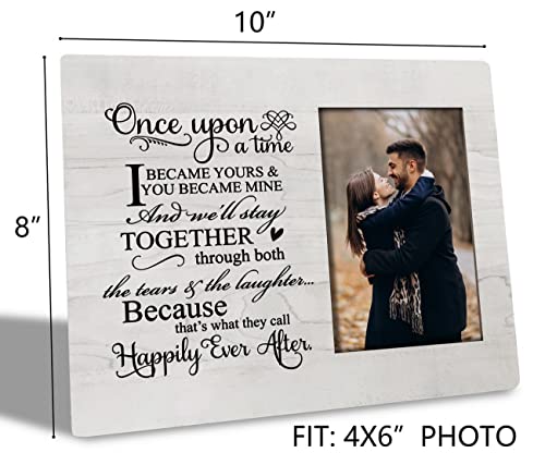 Haluosi I Love You Gifts For Her Him, Romantic Valentine's Gifts For Girlfriend Boyfriend Husband Wife, Picture Frame Couples Gifts, Well Stay Together Through Both The Tears & The Laughter #TOP2