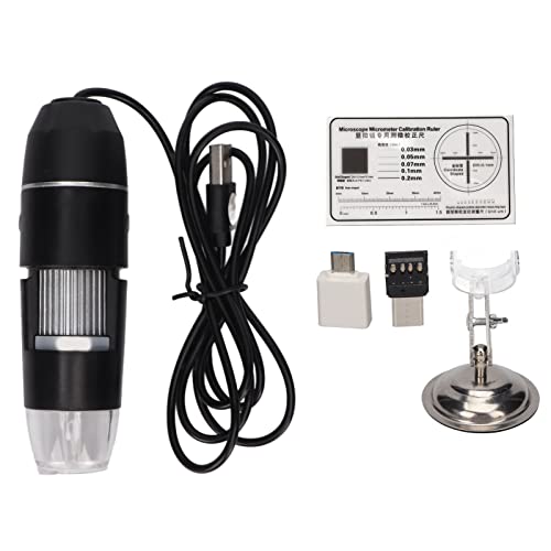800X Magnification with 8 LED Light Chips - Portable Skin Diagnosis Analyzer for Scalp Health