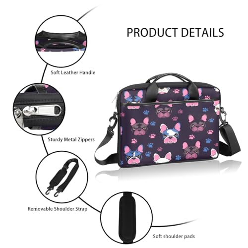 Bolsa para laptop 15 pulgadas con correa ajustable miniatura 4