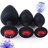2024 New Waterproof 3pcs Plug Wrapping Gift Bag Easy Use Butt Soft Expanding Tool Trainer Kit for Hoodies Party Gift Presents Black YYO02