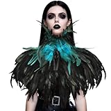 Muy utilizada: ¡Esta bufanda gótica es perfecta para mostrar tu encanto! Adecuado para Halloween, Cosplay, Mascarada, Carnaval, Fiesta de Vampiros, Espectáculo Escénico, Fiesta Temática y muchas otras ocasiones.
