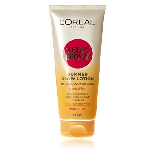 L'oreal paris - Sublime, loción autobronceadora, tono medio, 200 ml