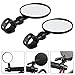 EEEKit 2 Packs Bundle Universal Mini Rotaty Rearview Handlebar Glass Mirror Mountain Road Bike Cycling Bicycle