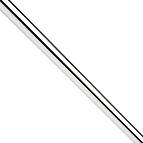 Straight Stepless Putter Shaft .370 Tip Diameter Chrome Finish 36"