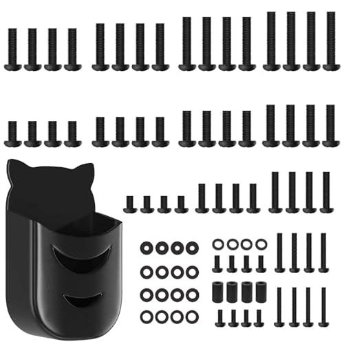 Universal VESA Schrauben Set für Fernseher bis zu 80 Zoll, M4 M5 M6 M8 TV Schrauben, für Samsung TCL Hisense LG Vizio Onn Sony Toshiba Insignia Westinghouse TV Montagezubehör