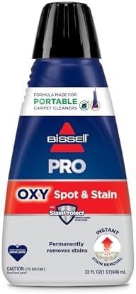 Bissell Professional Spot And Stain + Oxy Portable Machine Formula, 32 Oz, Liquid