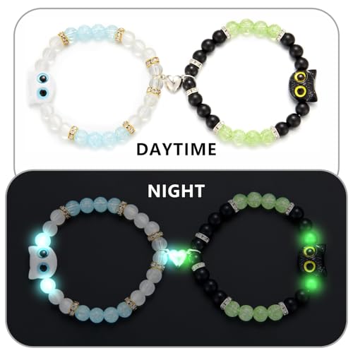 Dragon Friendship Bracelet With Luminous，Bff Matching Bracelets ，Movie Bracelets Gifts For Woman Couples Fans3