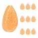 10 Pack Facial Sponge for Daily Cleansing and Gentle Exfoliating - Buff Puff Style Exfoliating Pads Perfect for Removing Dead Skin, Dirt and Makeup - Reusable Puf, Made in The USA