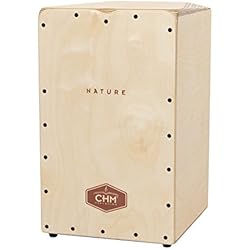 Cajones Flamencos Chm Cajón Flamenco CHM Nature | Cuerpo en Abedul 100% fenólico de 10mm. y 15mm. y Tapa de Abedul natural de 3,5mm con encolado eureico | Con Refuerzo de Graves