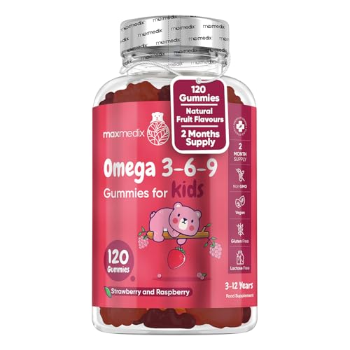 Omega Kids Vegan Gummies, 120 Count