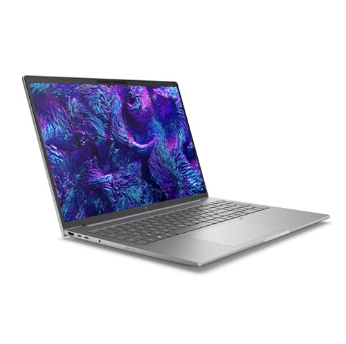 Image of HP ZBook 8 G1i 16 Mobile Workstation 16.0 inch 60Hz IPS WUXGA Display (Intel Ultra 7-255H, Intel Arc 140T Shared, 64GB DDR5, 512GB PCIe SSD, Backlit KB, Fingerprint, Win 11 Pro) w /DKZ USB Port Expander