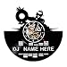 Produktbild DJ Name Here Schallplatte Wanduhr Vintage CD-Uhr Tolles Geschenk Kreative Moderne Wohnkultur Silent Hanging Wanduhr-210838_12 Zoll