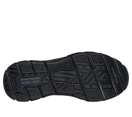 Skechers Skechers Men's Respected - Elgin, BBK,10 Medium