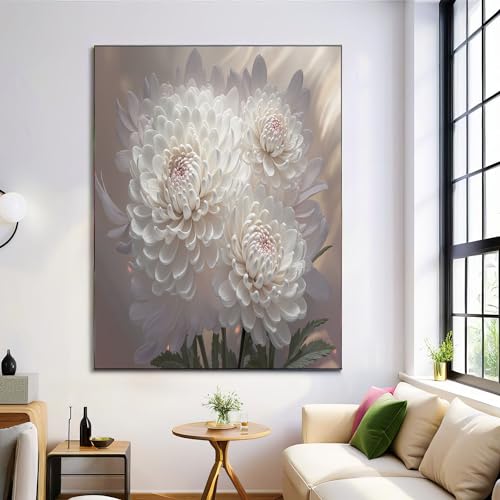 Tableau de décoration élégance fleurs pour habiller un mur vide sans encombrer l'espace