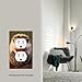 Baby Hedgehog Print Wall Plate Duplex Outlet Cover 4.5