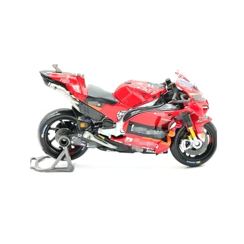 Modelo a escala 1:18 HTLNUZD 2021 Racing Motos World Champion miniatura 5