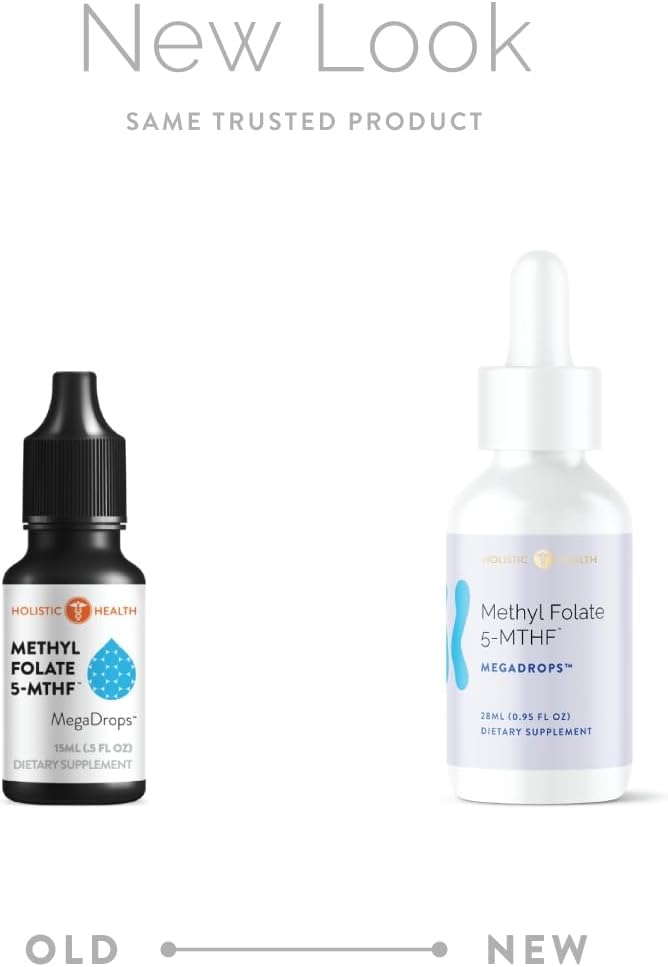 Methyl Folate 5-MTHF Mega Drops 28ml Suplemento Nutricional miniatura 2